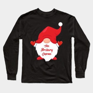 The Archery Gnome Matching Family Christmas Pajama Long Sleeve T-Shirt